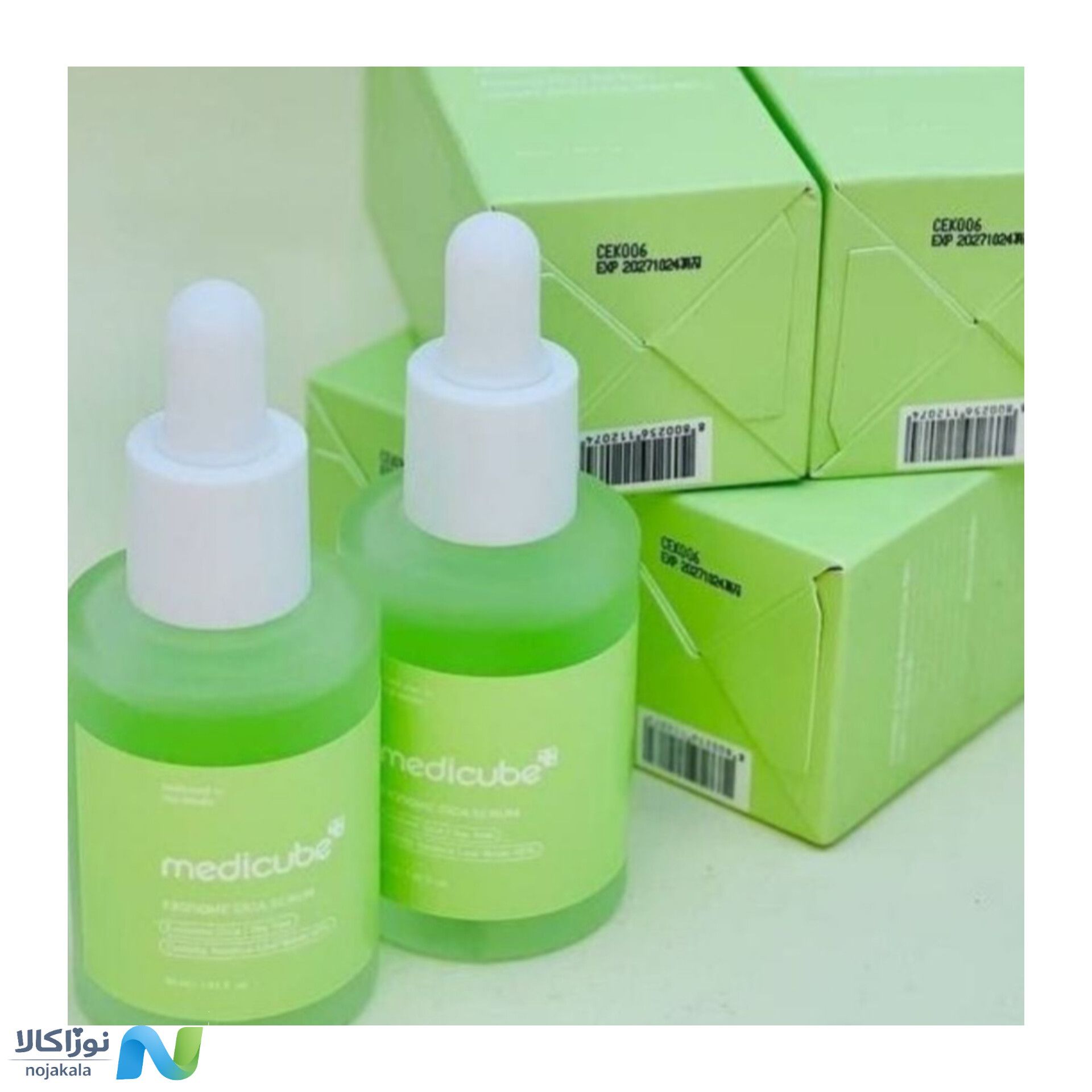 سرم ترمیمی اگزوزوم و سیکا برند Medicube
