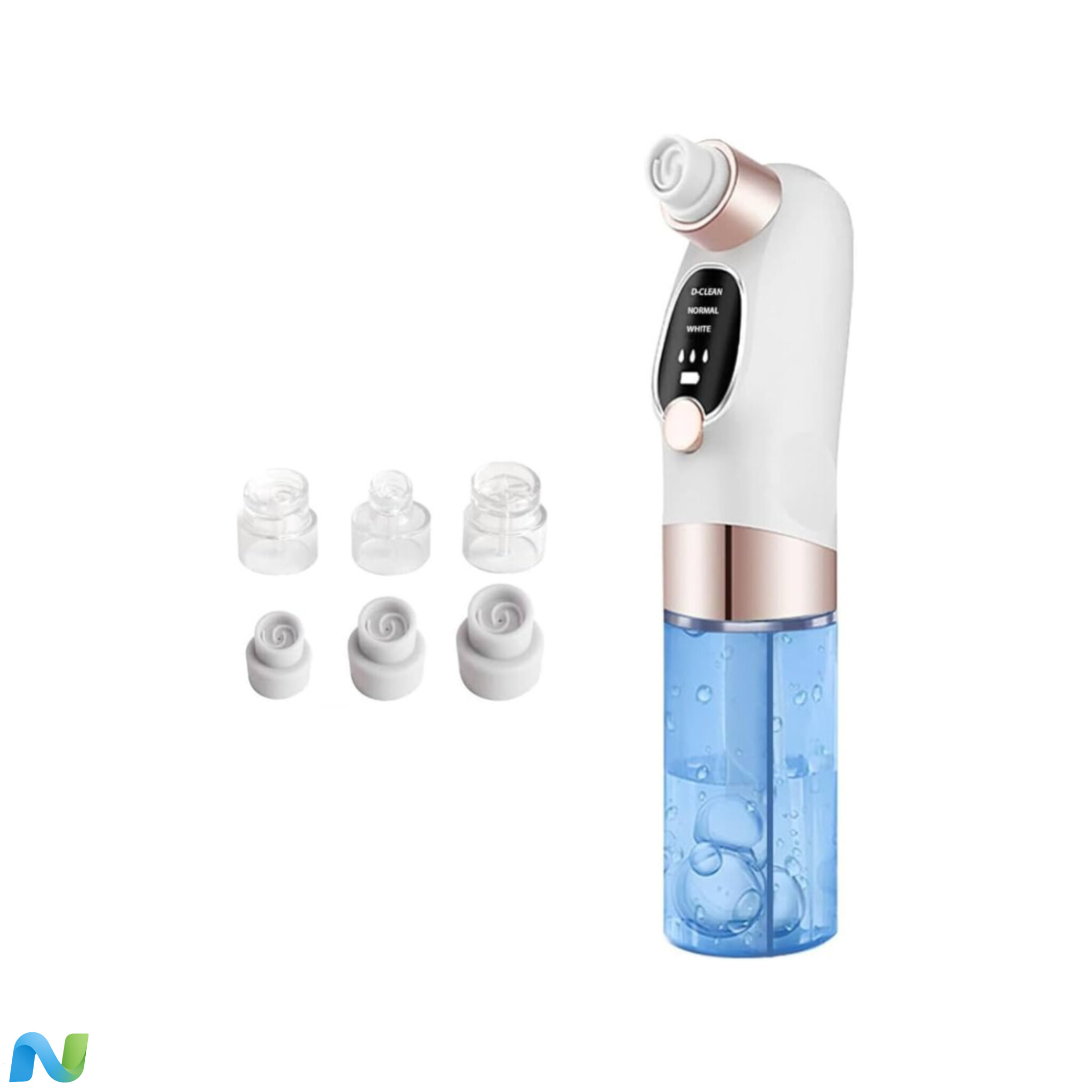 دستگاه پاکسازی حباب ریز برند D-CLEAN مدل Normal White