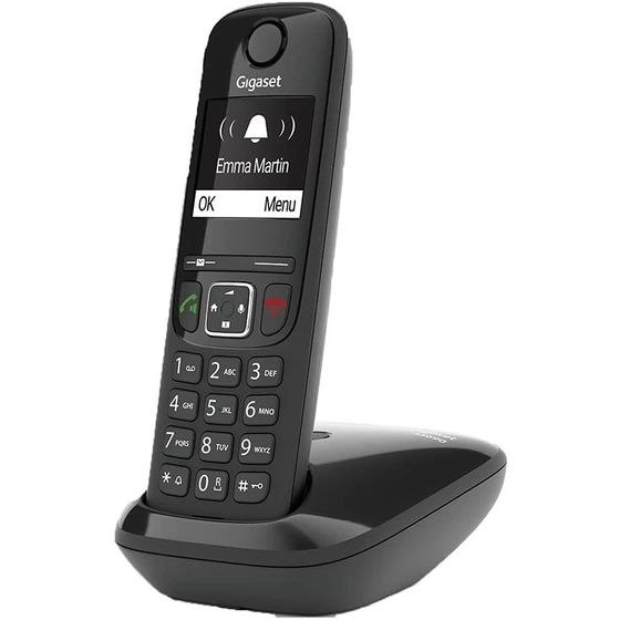 تلفن بی‌سیم گیگاست مدل Gigaset AS690 مشکی
